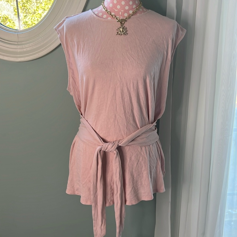 Express One Eleven Tie-Front Tank Size L